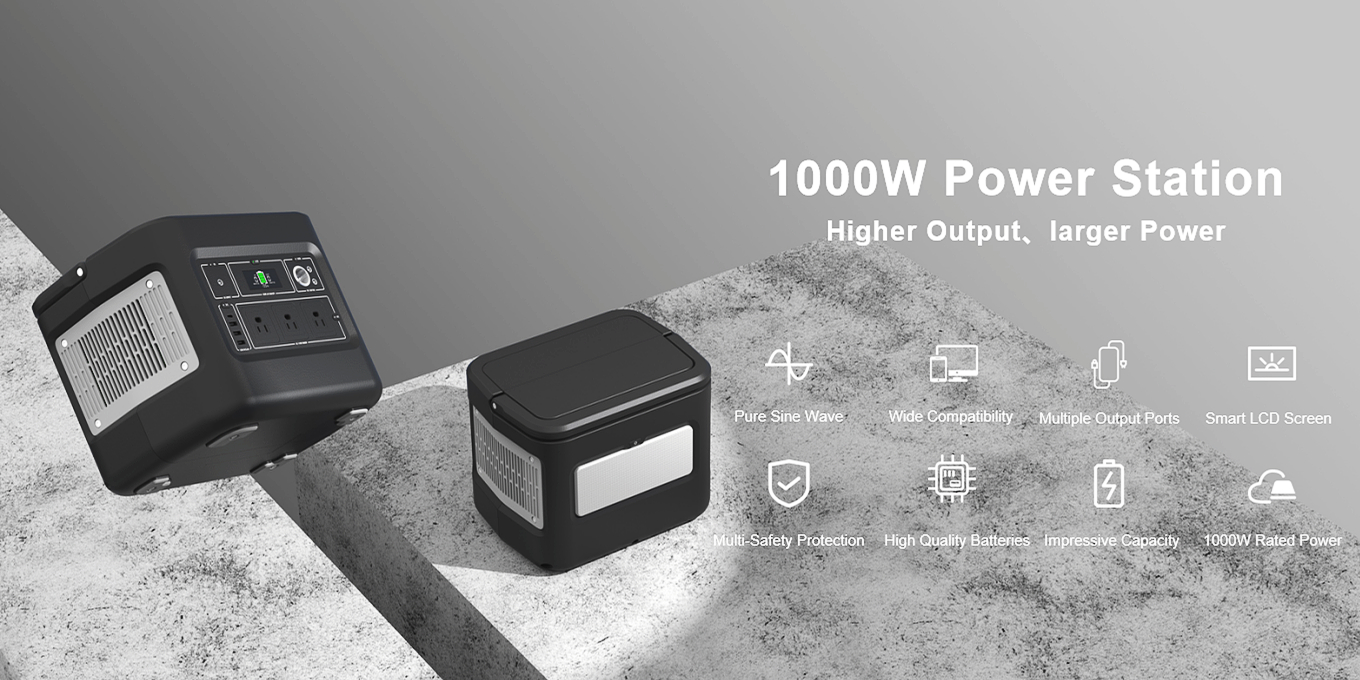 Επαναφορτιζόμενη ηλιακή γεννήτρια 1000W για φόρτιση κινητού