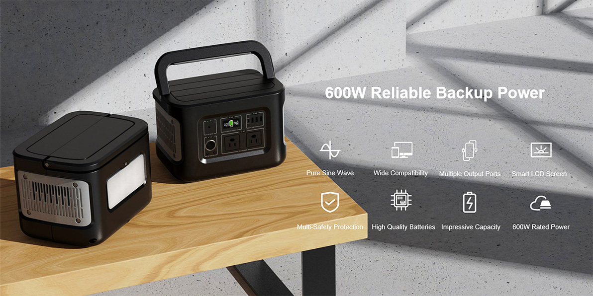 600W Residential Energy Storage Lithium Battery